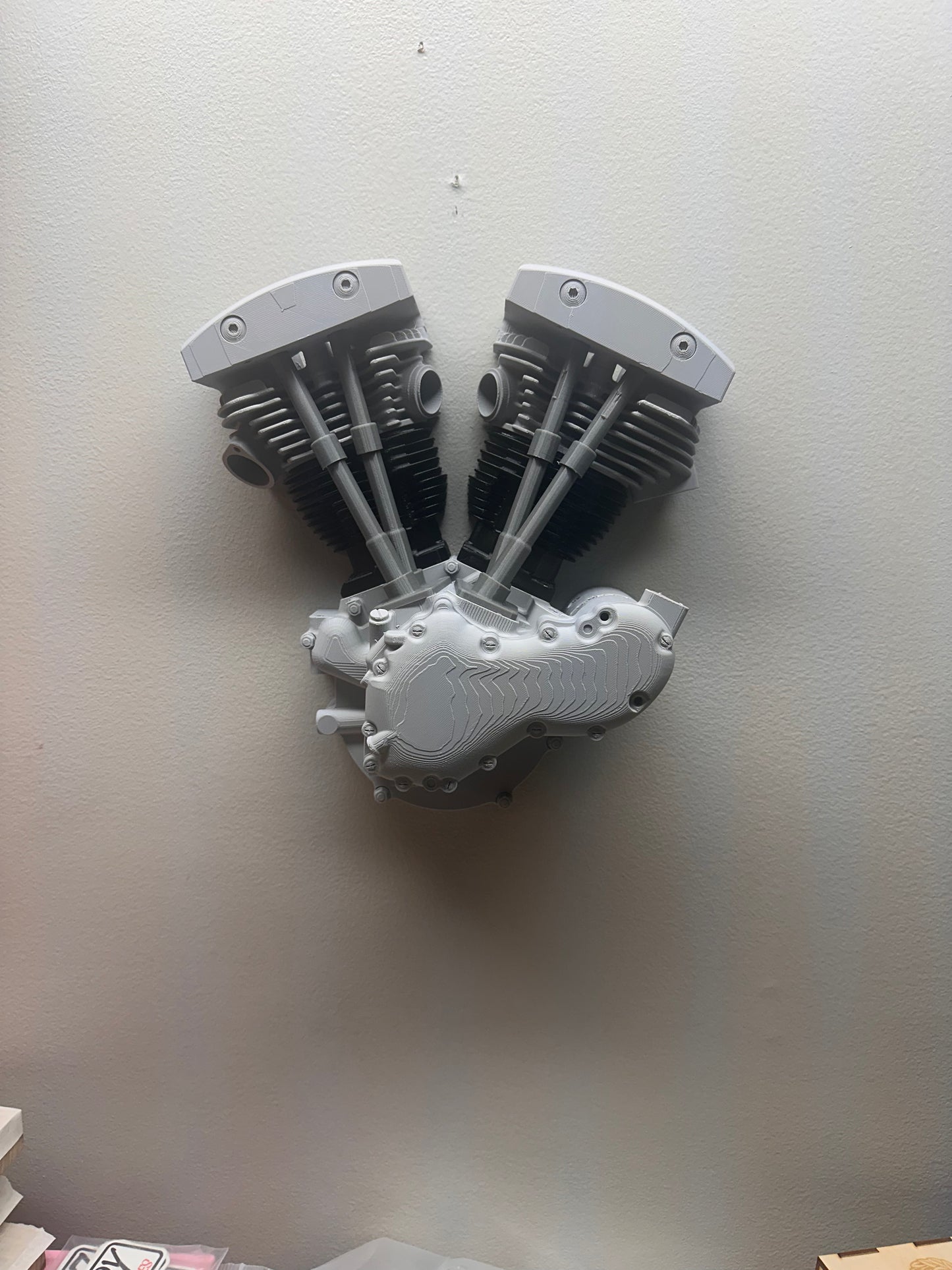 Big Twin half-scale wallhanger