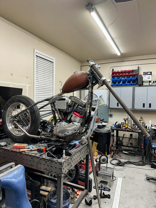 Born Free Texas 4 build, 1969 Shovelhead Chopper