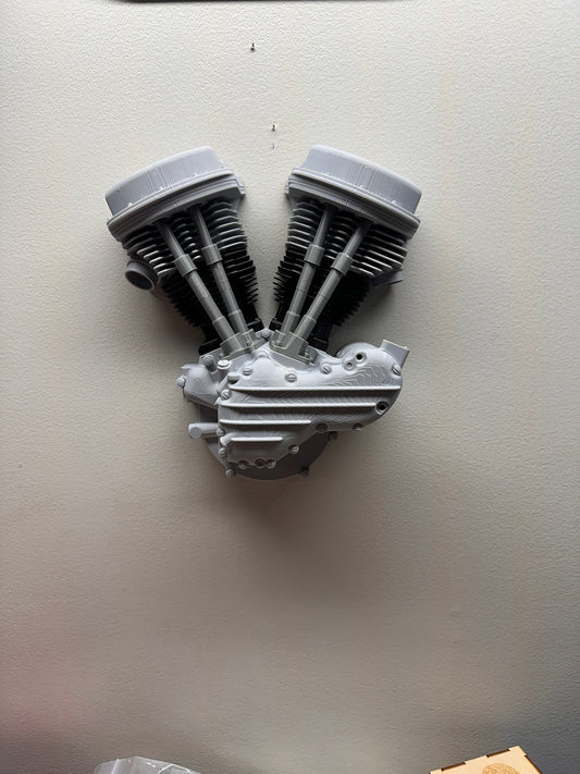 Big Twin half-scale wallhanger